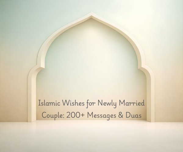 Islamic Wishes for Newly Married Couple: 200+ Messages & Duas